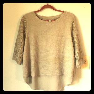 Lauren Conrad LC XL Layered Shirt Gorgeous!
